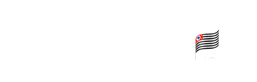 Imagem com a palavra São Paulo Governo do Estado em branco